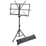 RockJam folding music stand steel construction adjustable height, UK version
