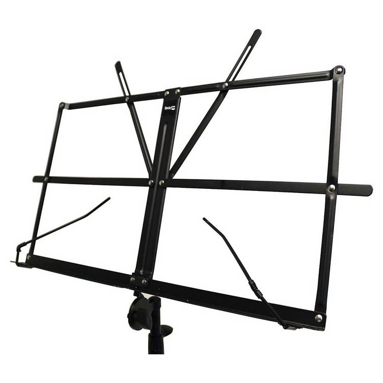 RockJam folding music stand steel construction adjustable height, UK version