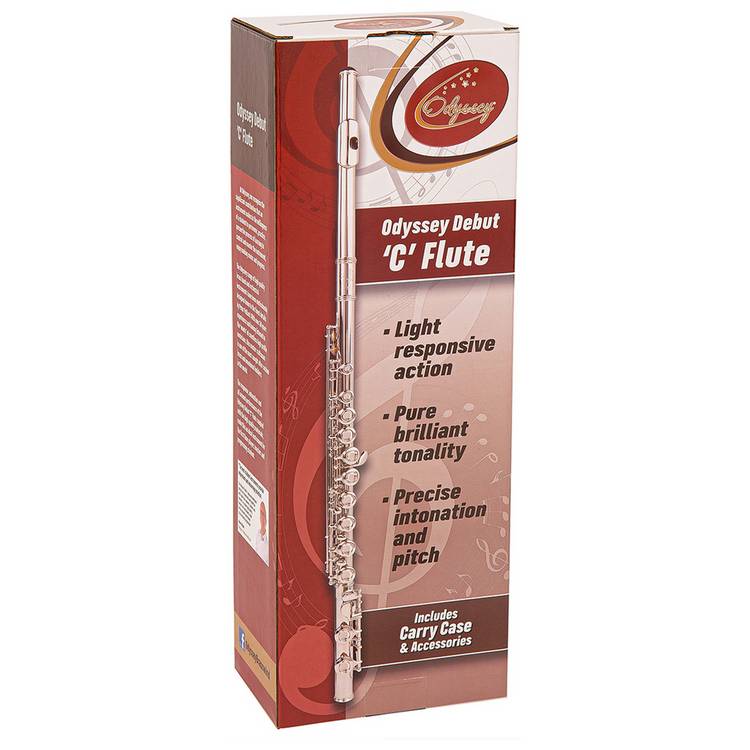 Odyssey Debut Flute outfit with case, UK version