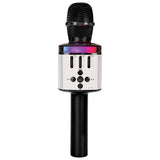 Easy Karaoke wireless microphone with speaker - black, imported from the UK