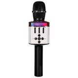 Easy Karaoke wireless microphone with speaker - black, imported from the UK