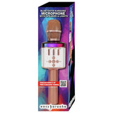Easy Karaoke wireless microphone with speaker - black, imported from the UK