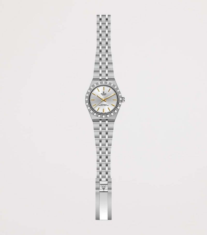 TUDOR Royal 30mm watch with silver dial, imported from the UK