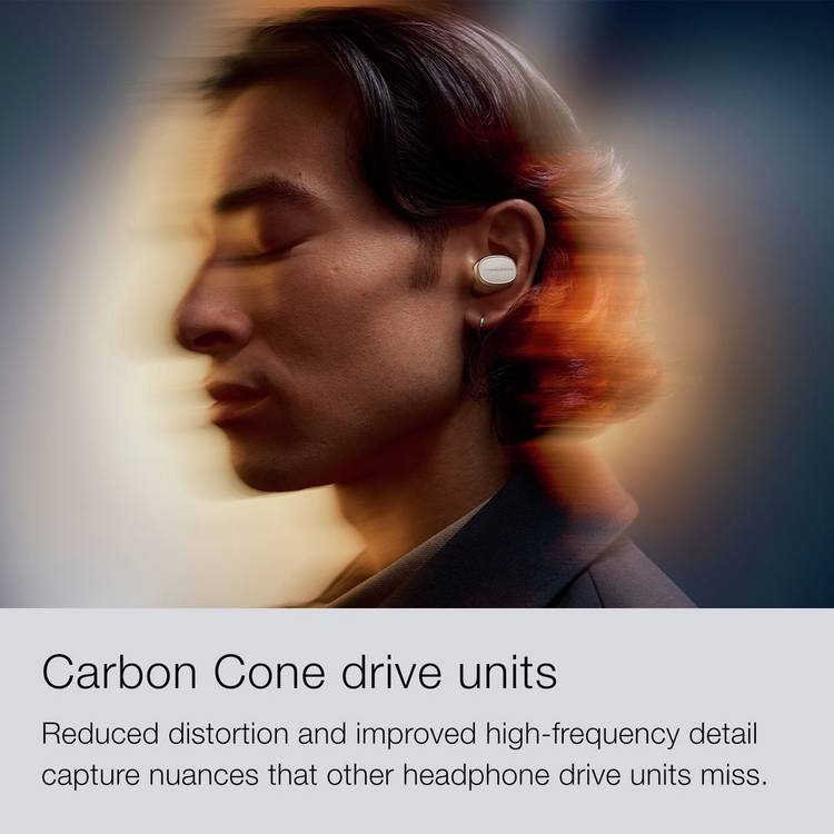 Bowers & Wilkins Pi8 true wireless earbuds Dove White (British brand)