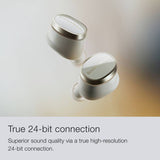 Bowers & Wilkins Pi8 true wireless earbuds Dove White (British brand)