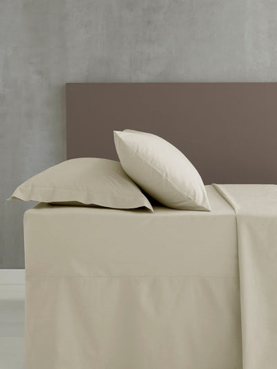 Next Catherine Lansfield Cream Easy Care Percale Fitted Sheet- Buy online at McGrocer