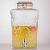 Kilner Diamond drinks dispenser 8 litre, UK version