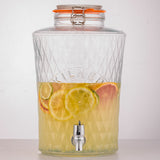 Kilner Diamond drinks dispenser 8 litre, UK version