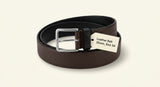 Cartier reversible Santos de Cartier leather belt, UK version