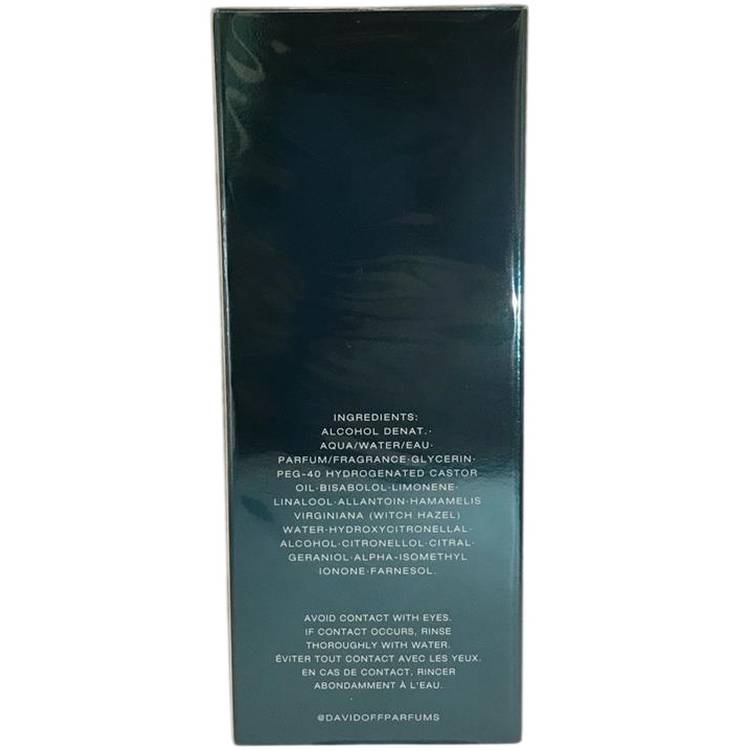 Davidoff Cool Water aftershave 75ml, imported from the UK