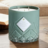 Nature's Mark scented glass candle 1.58kg, imported from the UK