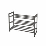 Neatfreak 3 tier shoe storage rack charcoal grey, imported from the UK