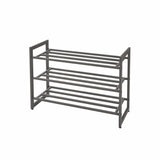 Neatfreak 3 tier shoe storage rack charcoal grey, imported from the UK