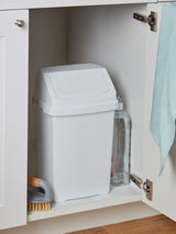 Next Wham White Casa Swing Bin 8L- Buy online at McGrocer