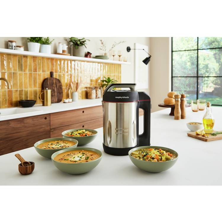 Morphy Richards soup maker stainless steel 1.6 litre (British brand)
