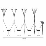 Fresh Source solar firefly lights 4 pack, UK version