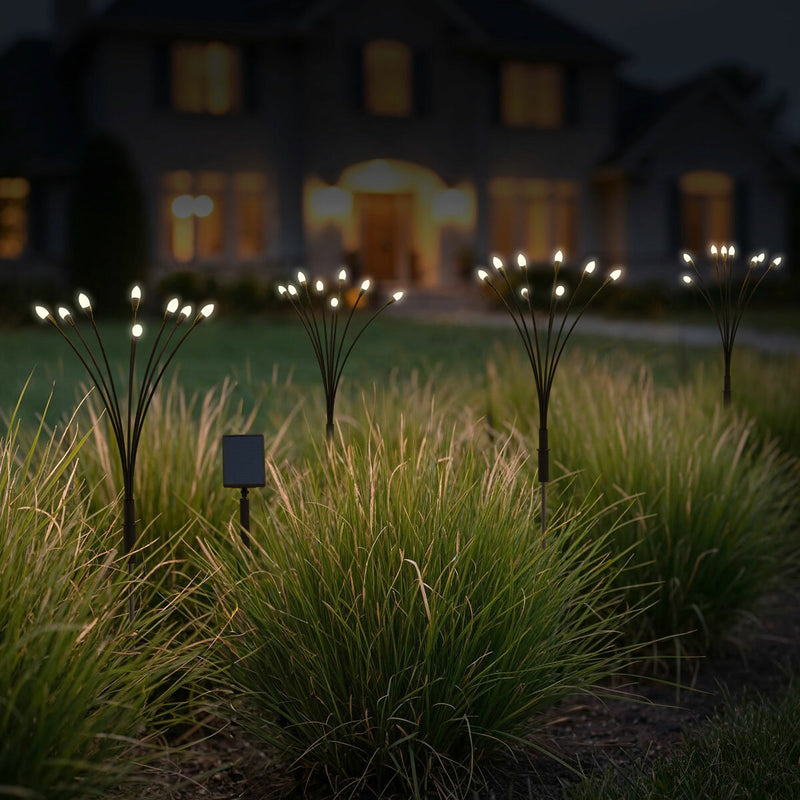 Fresh Source solar firefly lights 4 pack, UK version