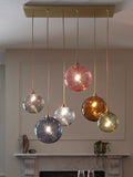 Freya Linear large pink glass shade (British brand)