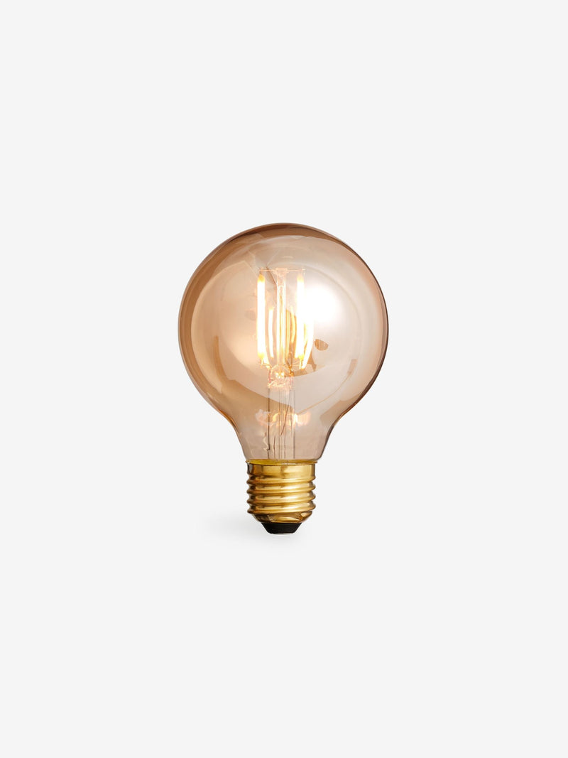 4W LED retro globe bulb with ES cap - British product