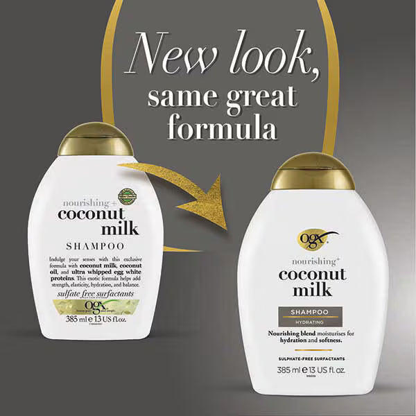 OGX Coconut Milk Shampoo 385ml - British product