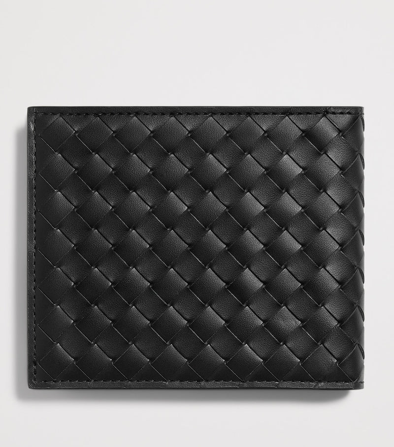 Bottega Veneta Intrecciato leather bifold wallet, UK version