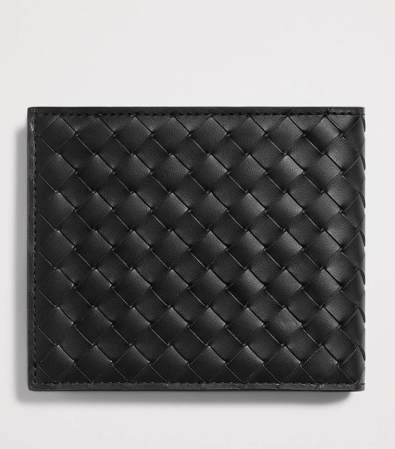 Bottega Veneta Intrecciato leather bifold wallet, UK version