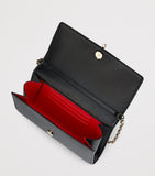 Christian Louboutin Bettina nappa leather chain wallet, imported from the UK