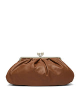 Harrods Weekend Max Mara Large Leather Pasticcino Clutch Bag- Buy online at McGrocer