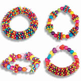 Small World Toys Thread Em Beads craft kit - British product