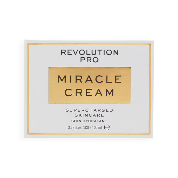 Revolution Pro Miracle Cream Supersize 100ml, imported from the UK