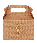Harrods Saint Laurent Embossed Take-Away Box Bag- Buy online at McGrocer