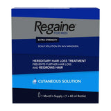 Regaine for Men Extra Strength Scalp Solution 5% W/V Minoxidil - 1 Month's Supply GOODS Boots   
