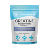 Holland & Barrett Creatine Monohydrate Complex with BCAAs 2000mg Sports Supplement Capsules, 120 Capsules- Buy online at McGrocer