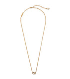 Valentino Garavani VLogo Necklace 18-karat gold-plated, UK version
