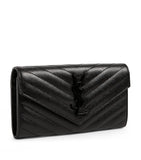 Saint Laurent Envelope matelassé leather wallet, UK version