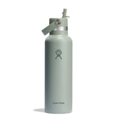 Harrods Hydro Flask Standard Mouth Bottle with Flex Straw Cap Insulated Water Bottle 621ml- Buy online at McGrocer