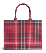 Harrods Harrods Tartan Zipped Tote Bag- Buy online at McGrocer