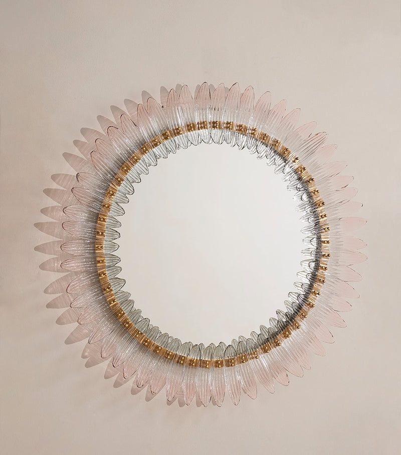 Soho Home Treviso ombré glass wall mirror 111cm (British brand)