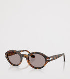 Persol Loris Oval acetate tortoiseshell sunglasses, UK version