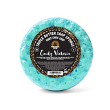 Emily Victoria Triple Butter Soap Sponge Mint Choc Chip - British product