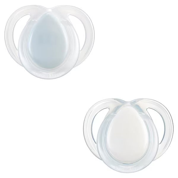 Tommee Tippee Night Soother 0-6m 2 pack (British brand)