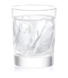 Lalique owl old fashion tumbler, UK version