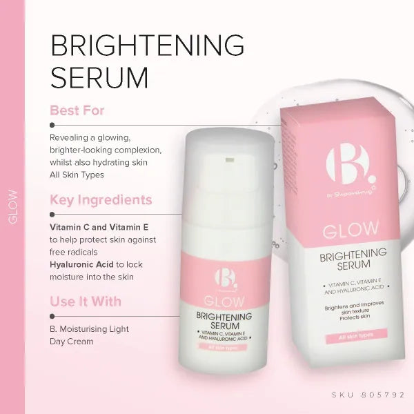 B. brightening serum for dry skin 30ml - British product