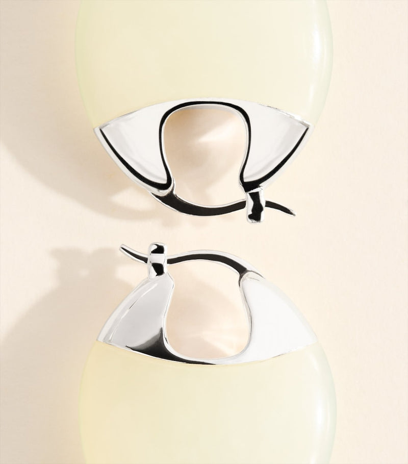 LIÉ STUDIO Erin earrings sterling silver gemstone, UK version