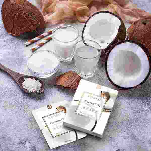 FOREO Coconut Oil Sheet Mask 3Pcs - British product