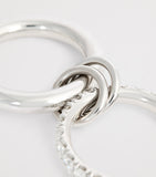Spinelli Kilcollin Virgo zodiac ring 18k white gold (British brand)