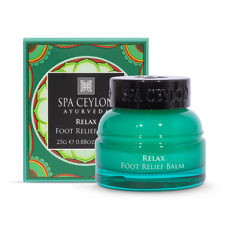 Relax foot relief balm 25g, imported from the UK