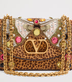 Valentino Garavani embellished Vain shoulder bag (British brand)