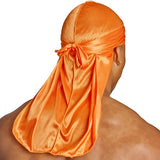 SHYNE Orange Silky Durag, imported from the UK