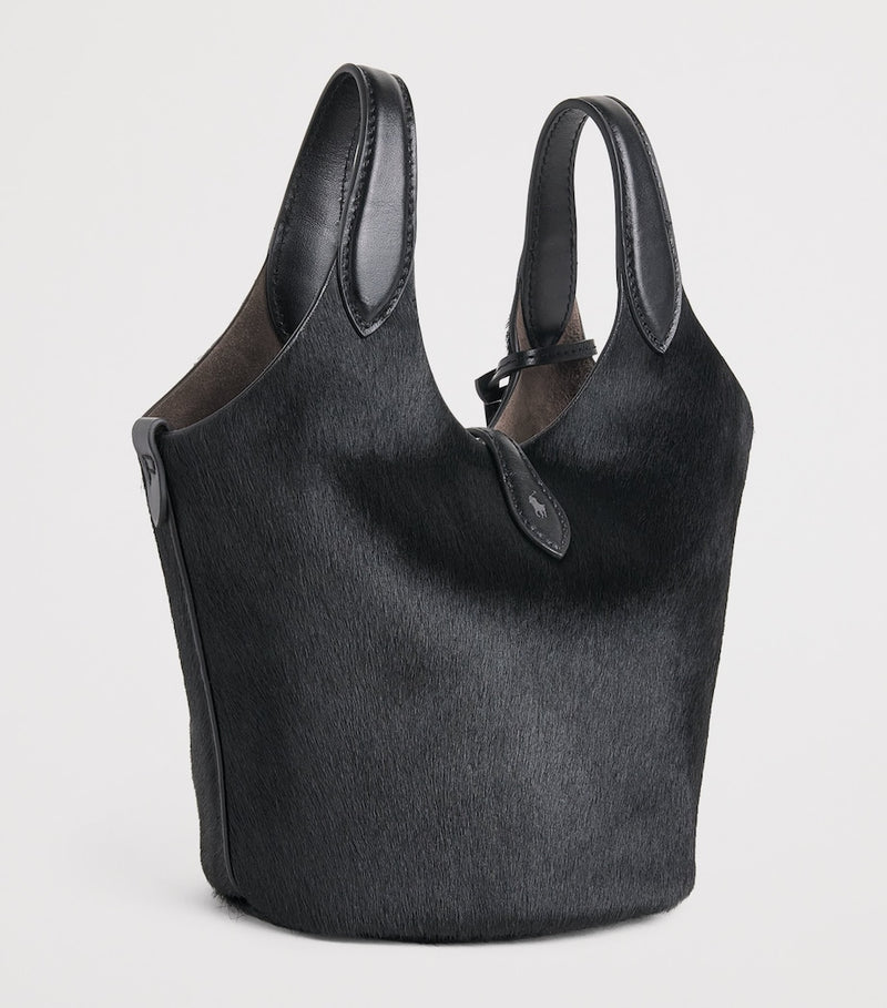 Polo Ralph Lauren small haircalf cross-body bag, imported from the UK